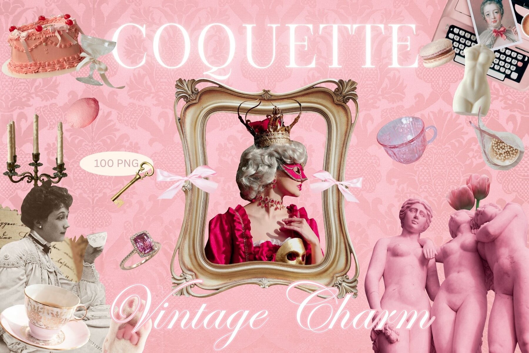 Coquette Vintage Charm 1