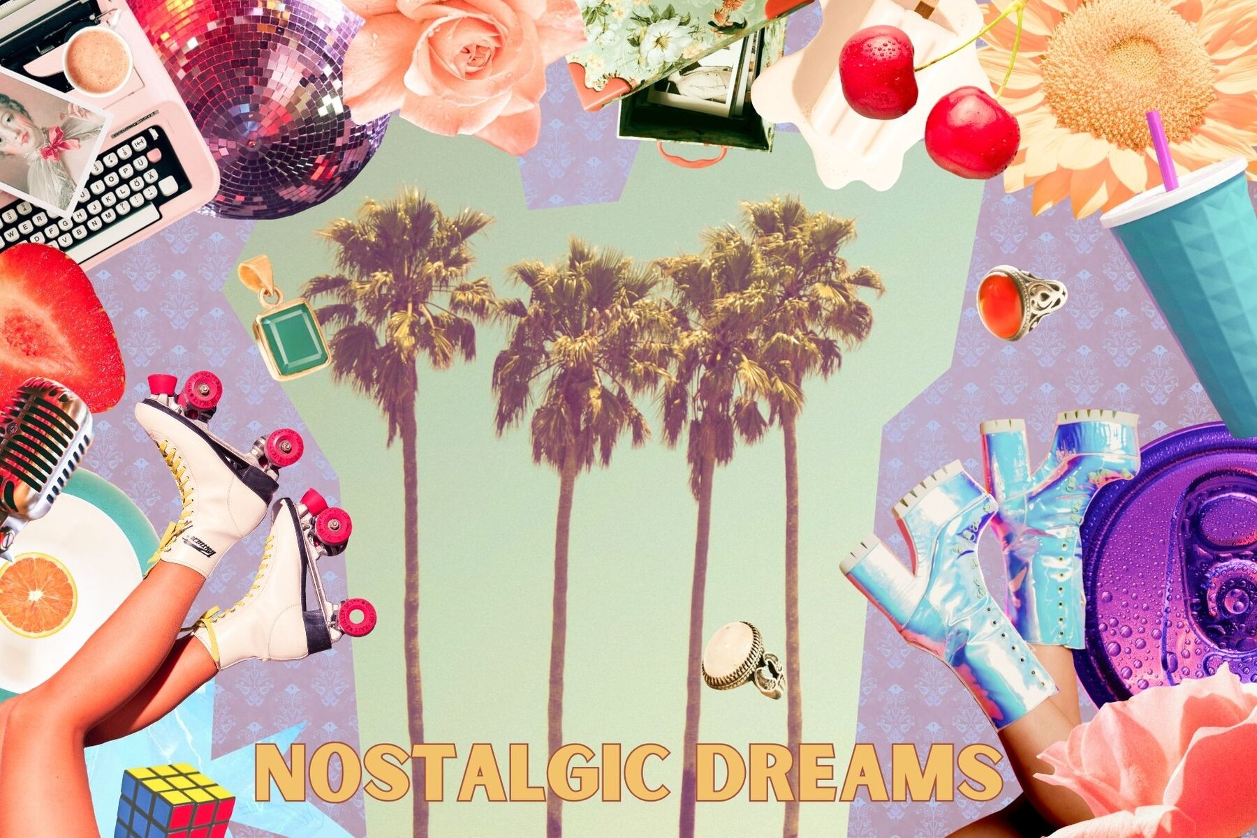 Nostalgic Dreams Retro Collage 5