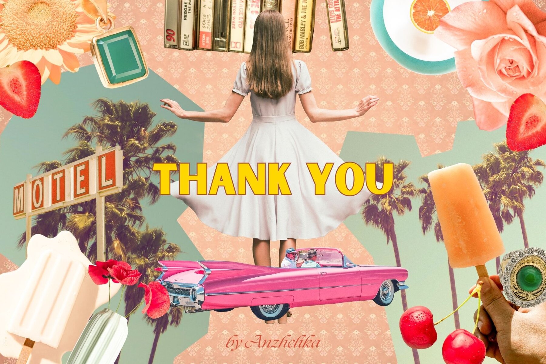 Nostalgic Dreams Retro Collage 9