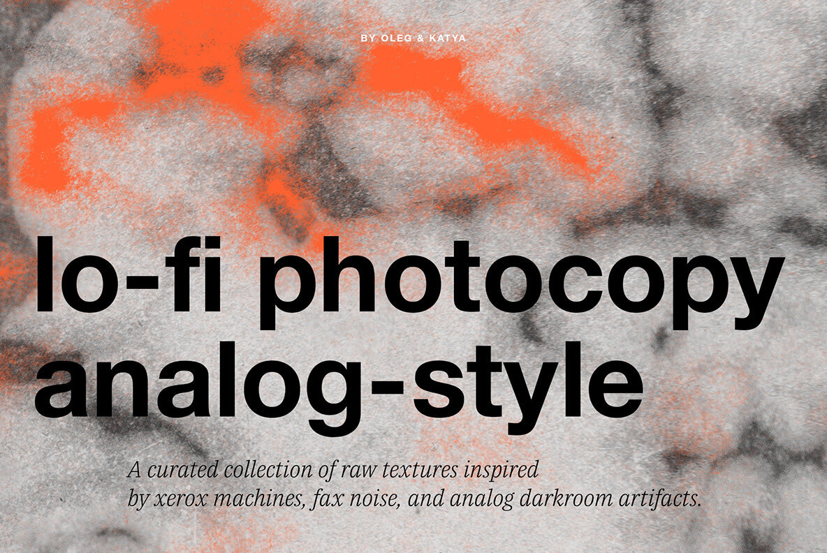 Lo Fi Photocopy Texture Pack 1