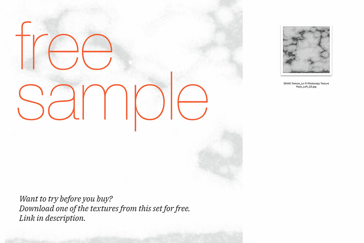 Lo Fi Photocopy Texture Pack 8