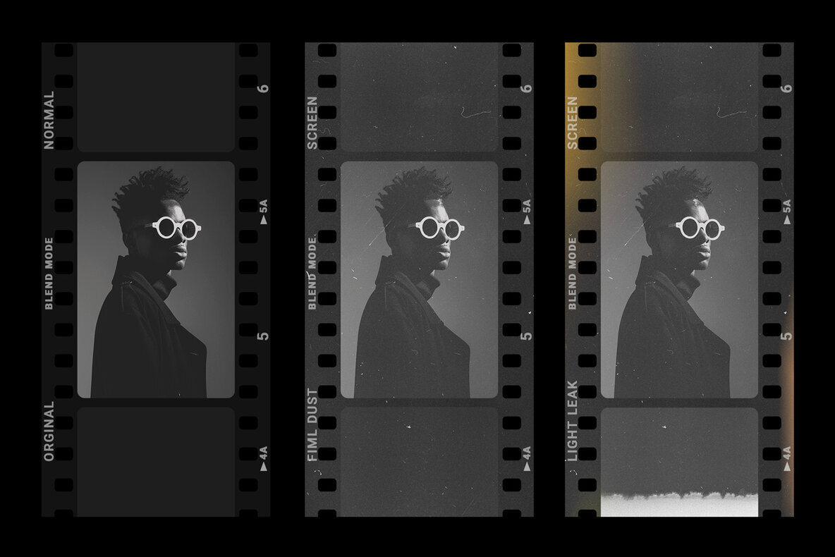 Film Dust Textures 3