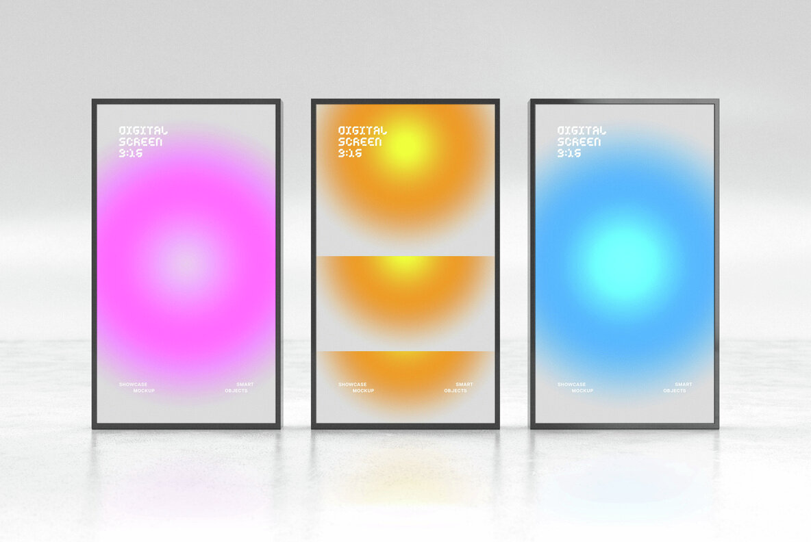Digital Signage Screens Mockups 5