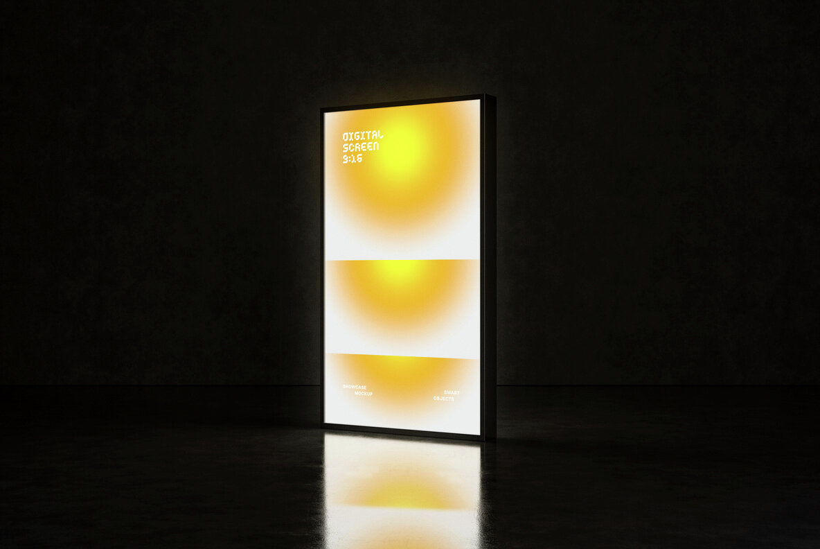 Digital Signage Screens Mockups 6