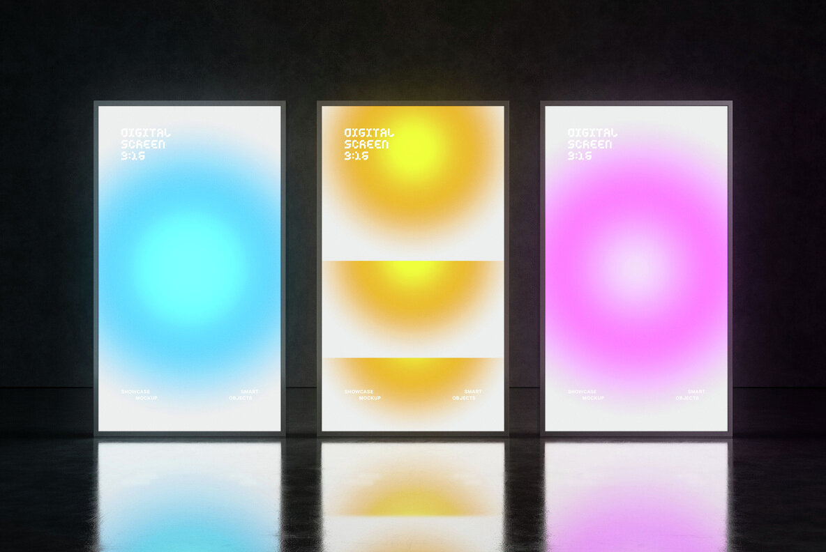 Digital Signage Screens Mockups 10