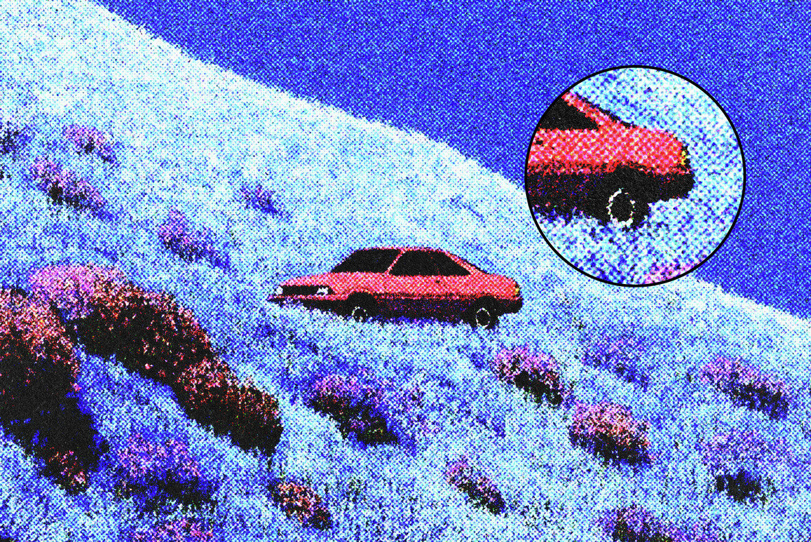 Halftone Print Effect Template 5