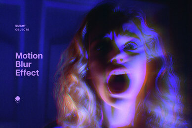 Soft Motion Blur Photo Effect