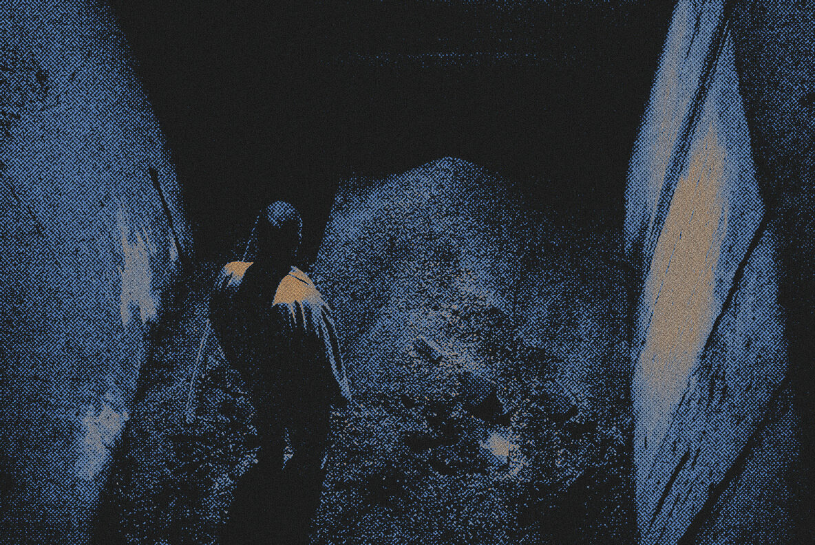 Halftone Grunge Photo Effect 3