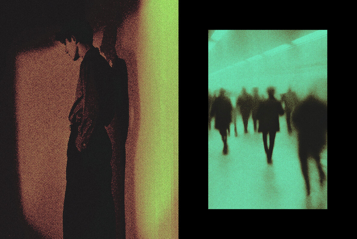 Halftone Grunge Photo Effect 4