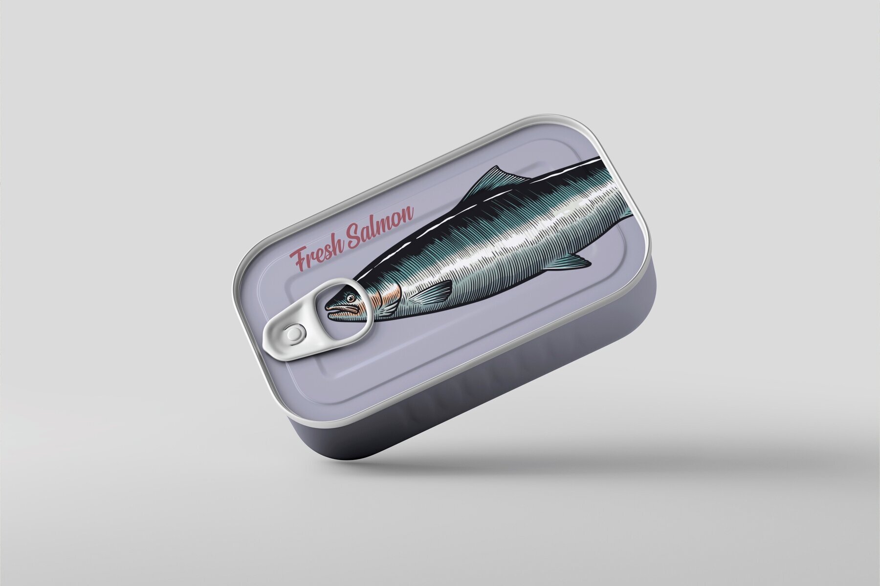 Vintage Salmon Illustration 2