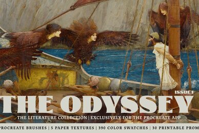 The Odyssey Procreate Kit