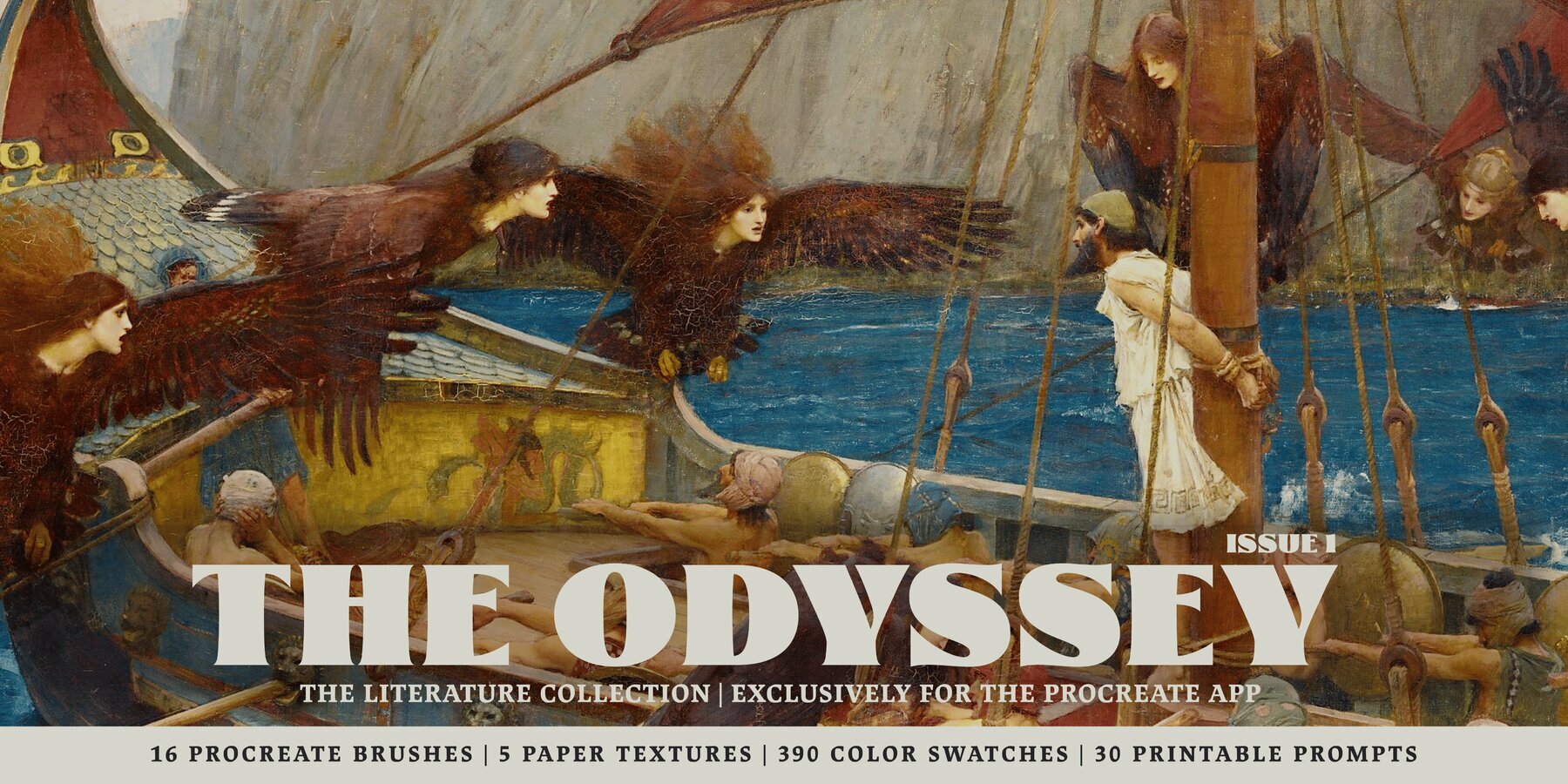 The Odyssey Procreate Kit 1