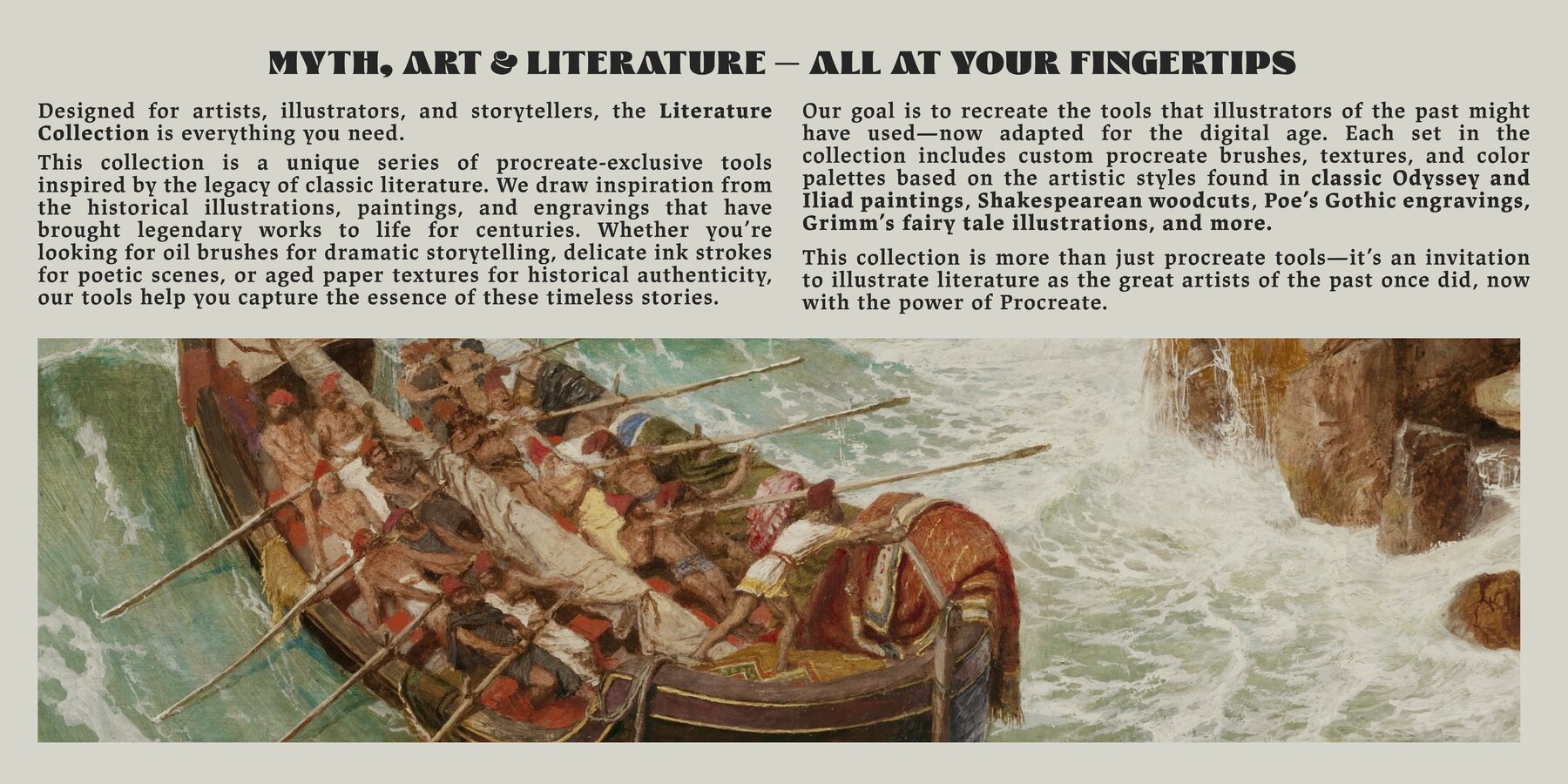 The Odyssey Procreate Kit 4