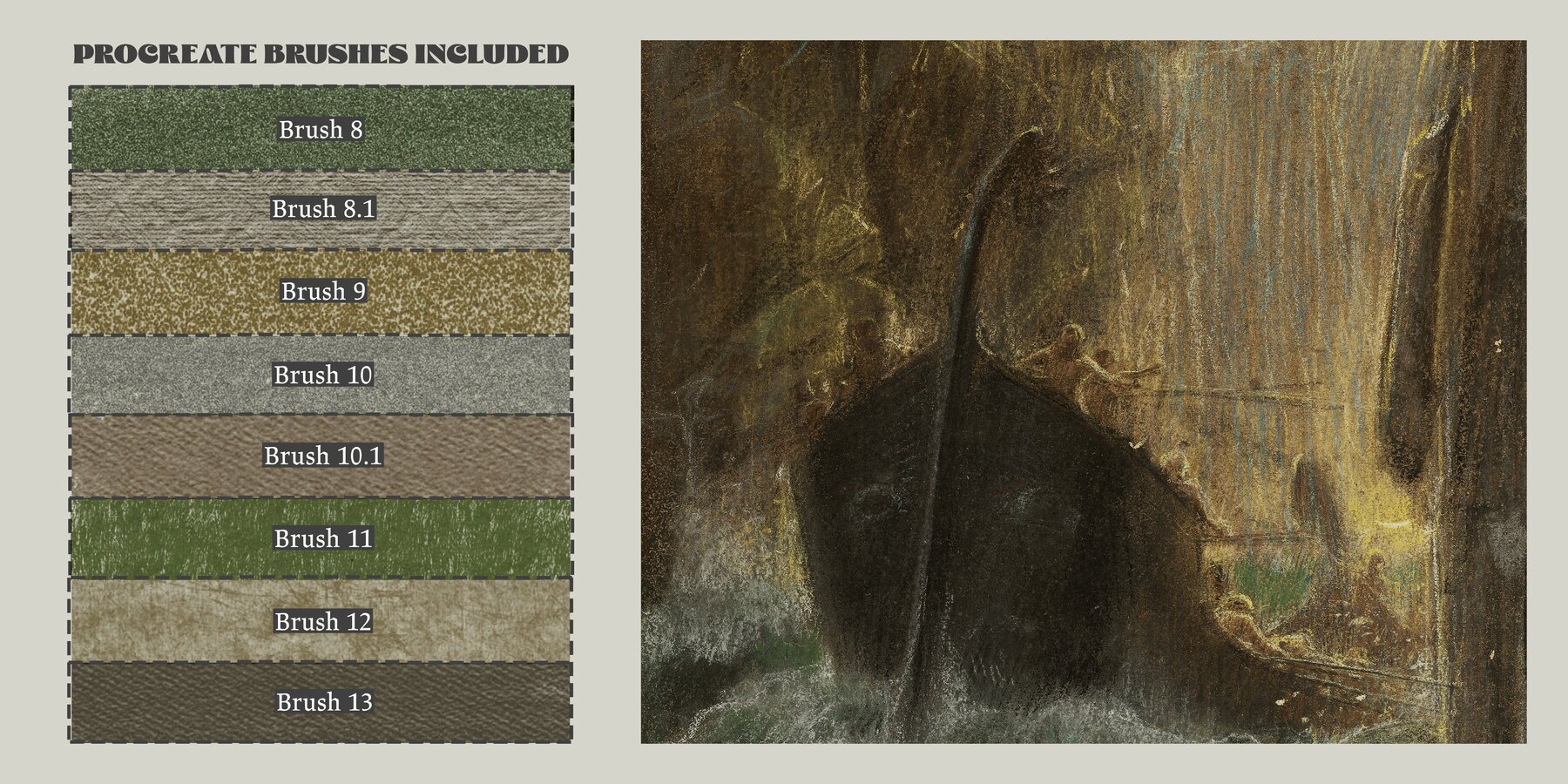 The Odyssey Procreate Kit 7