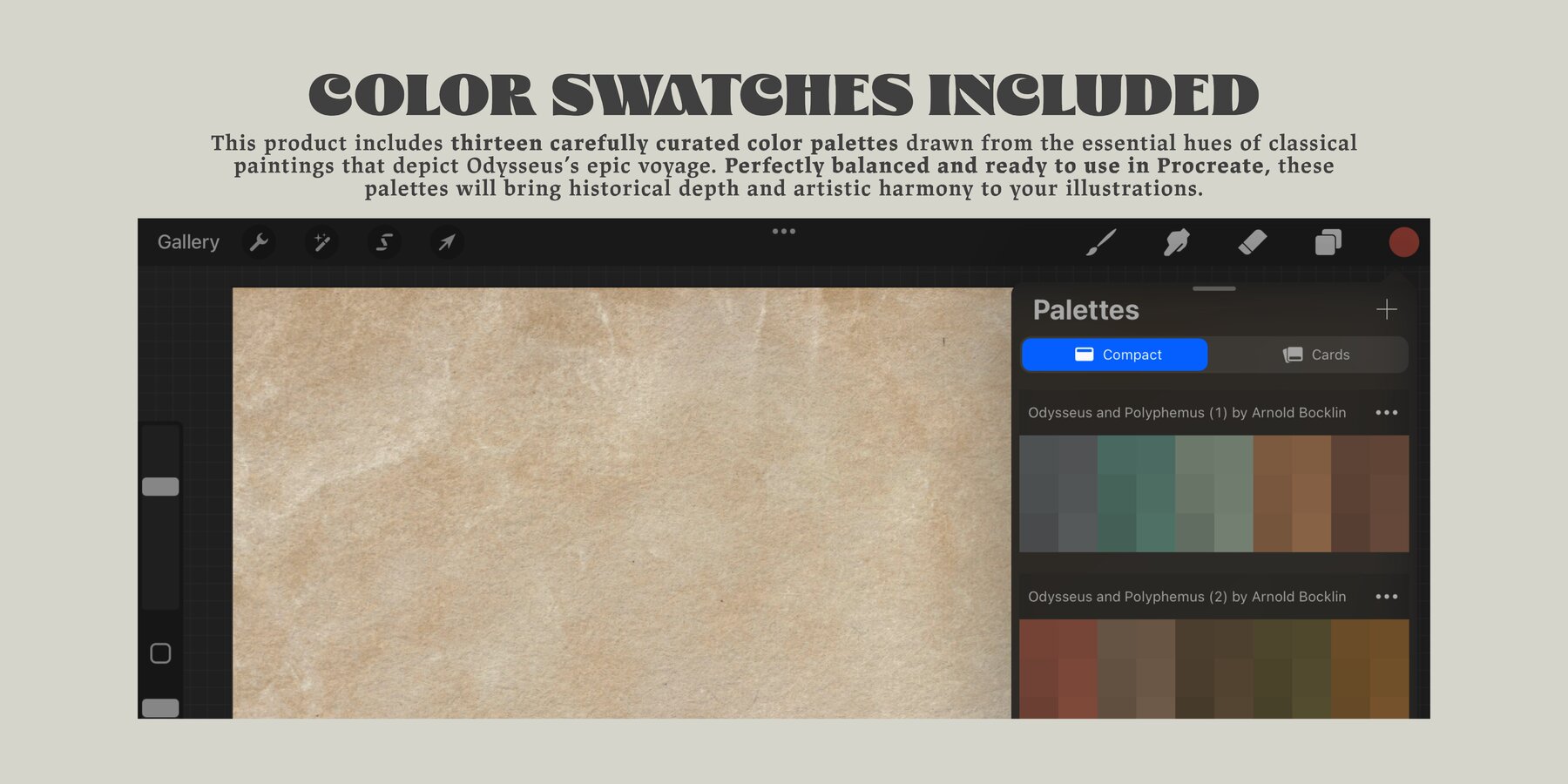 The Odyssey Procreate Kit 11