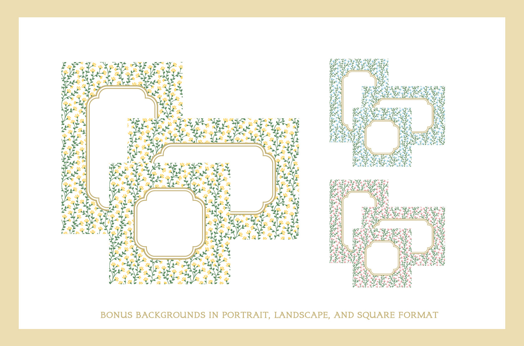 Simple Spring Pattern 02 Vines 4