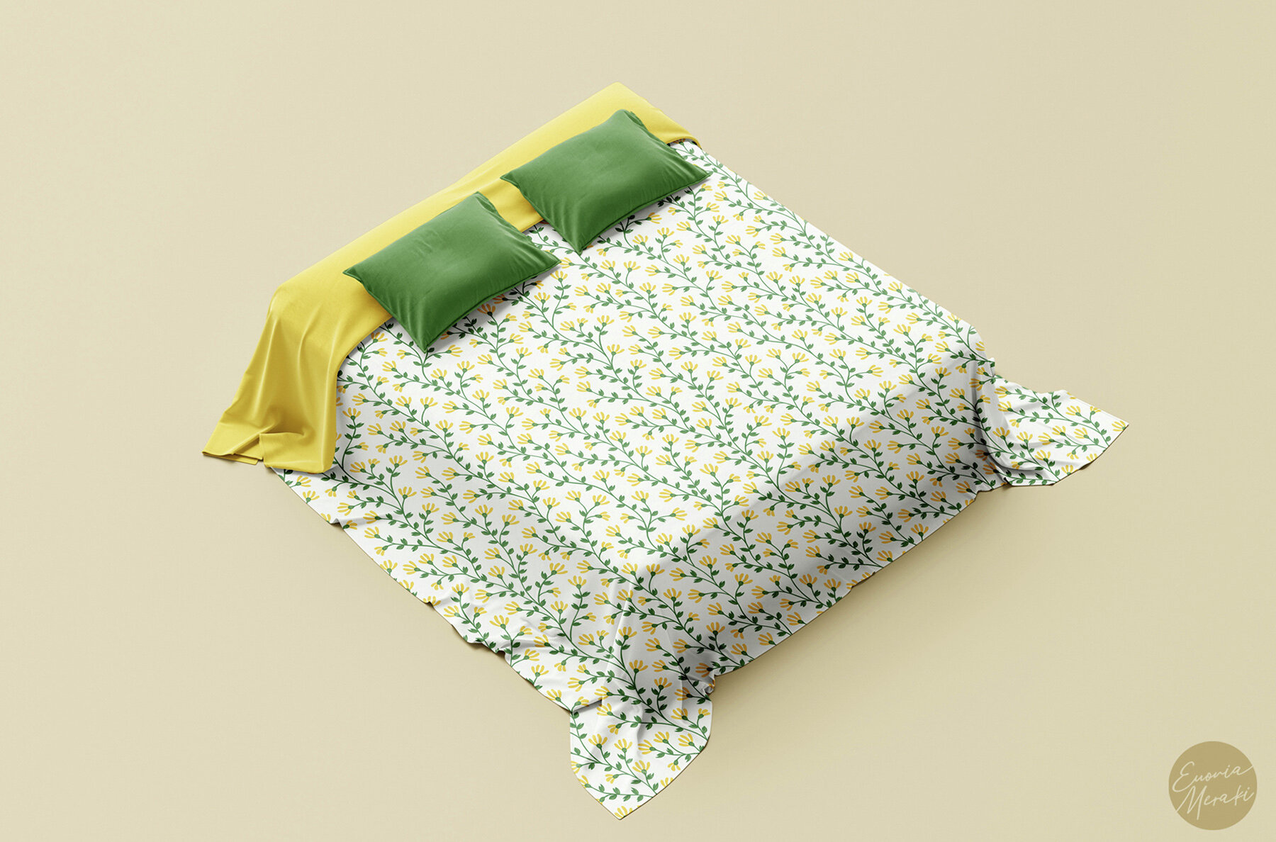 Simple Spring Pattern 02 Vines 5