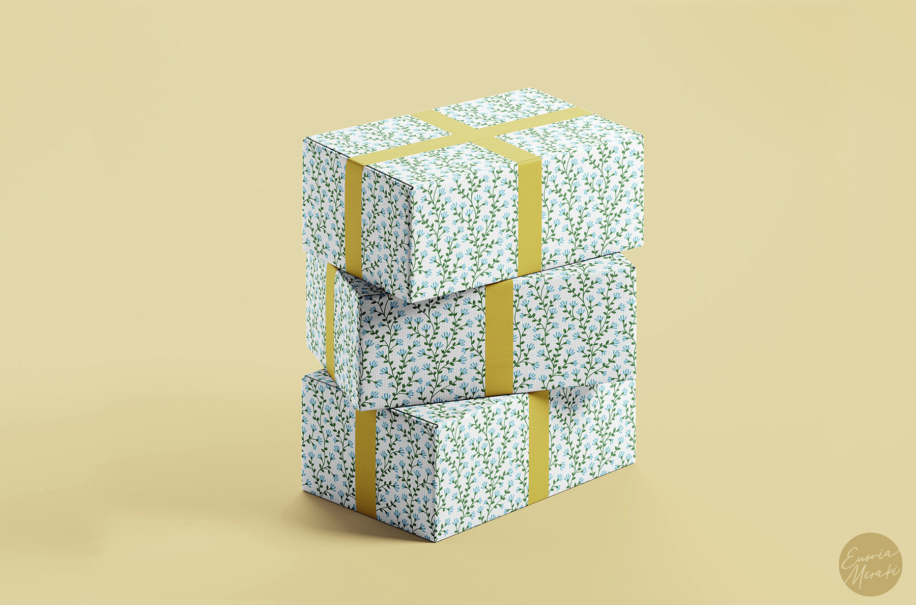 Simple Spring Pattern 02 Vines 6