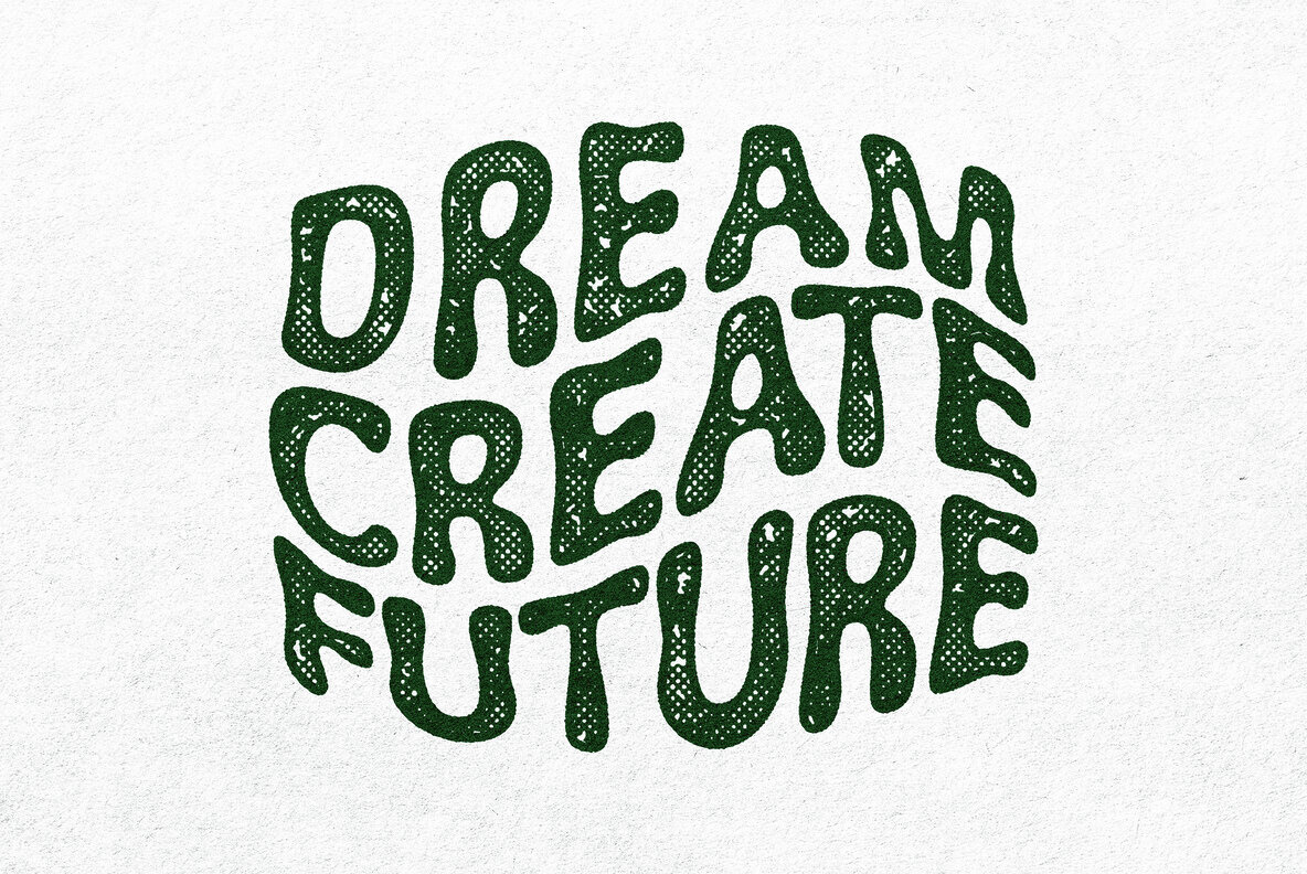 Inked Stamp Text and Logo Template 2