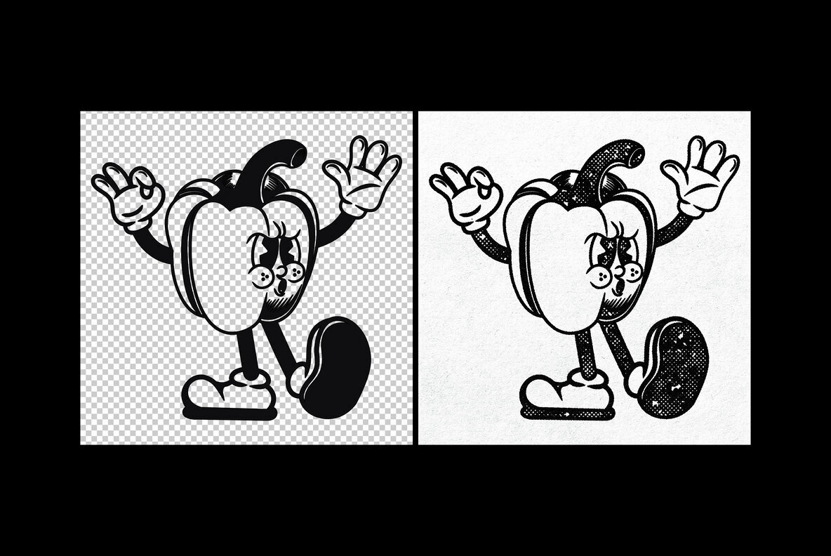 Inked Stamp Text and Logo Template 3