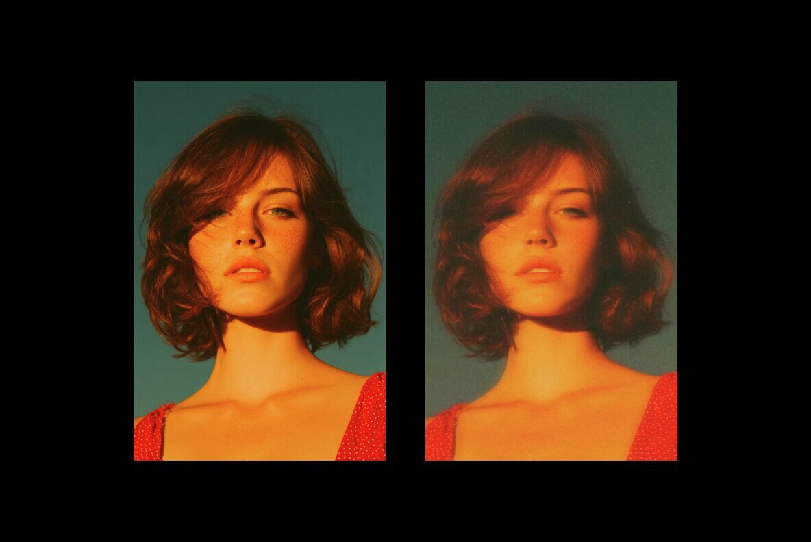 Soft Grain Photo Template 4