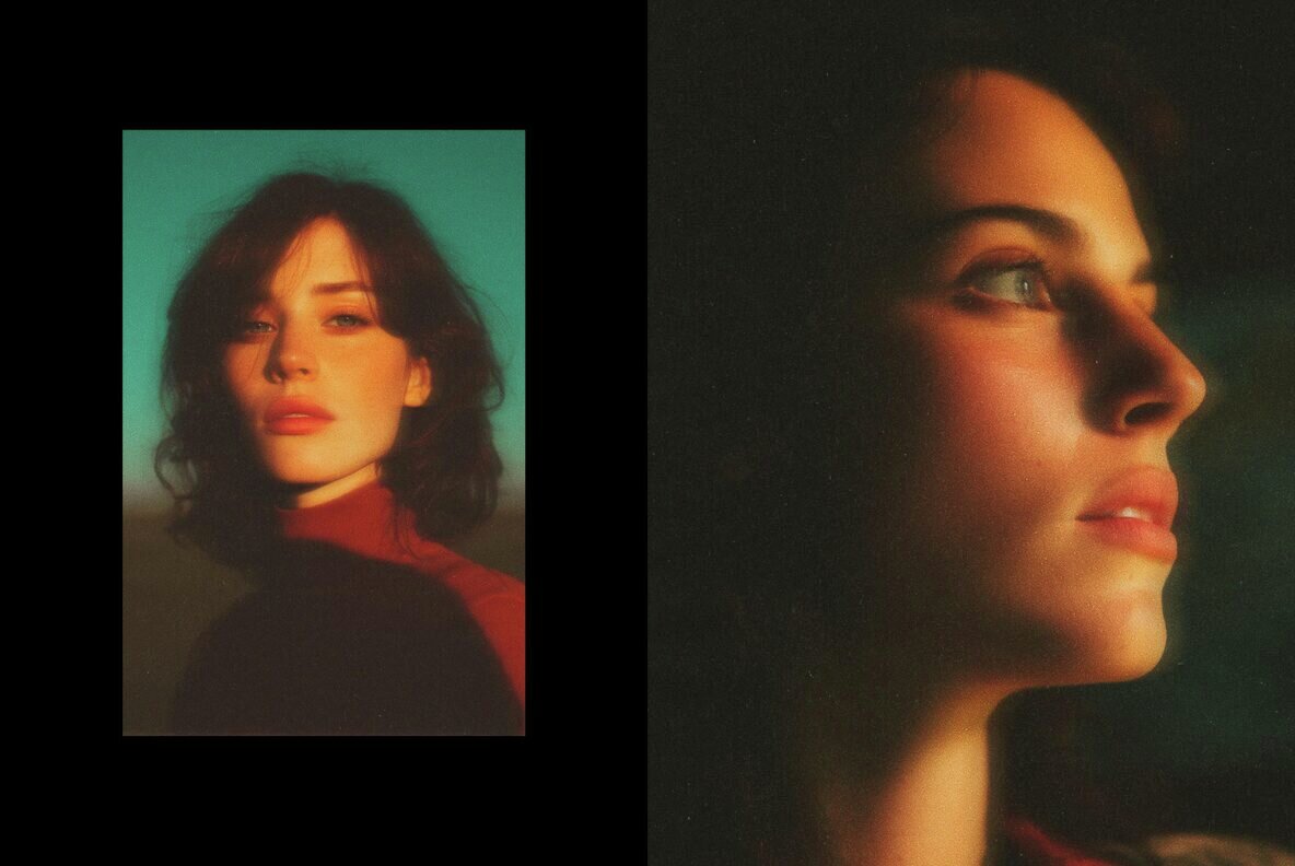 Soft Grain Photo Template 6