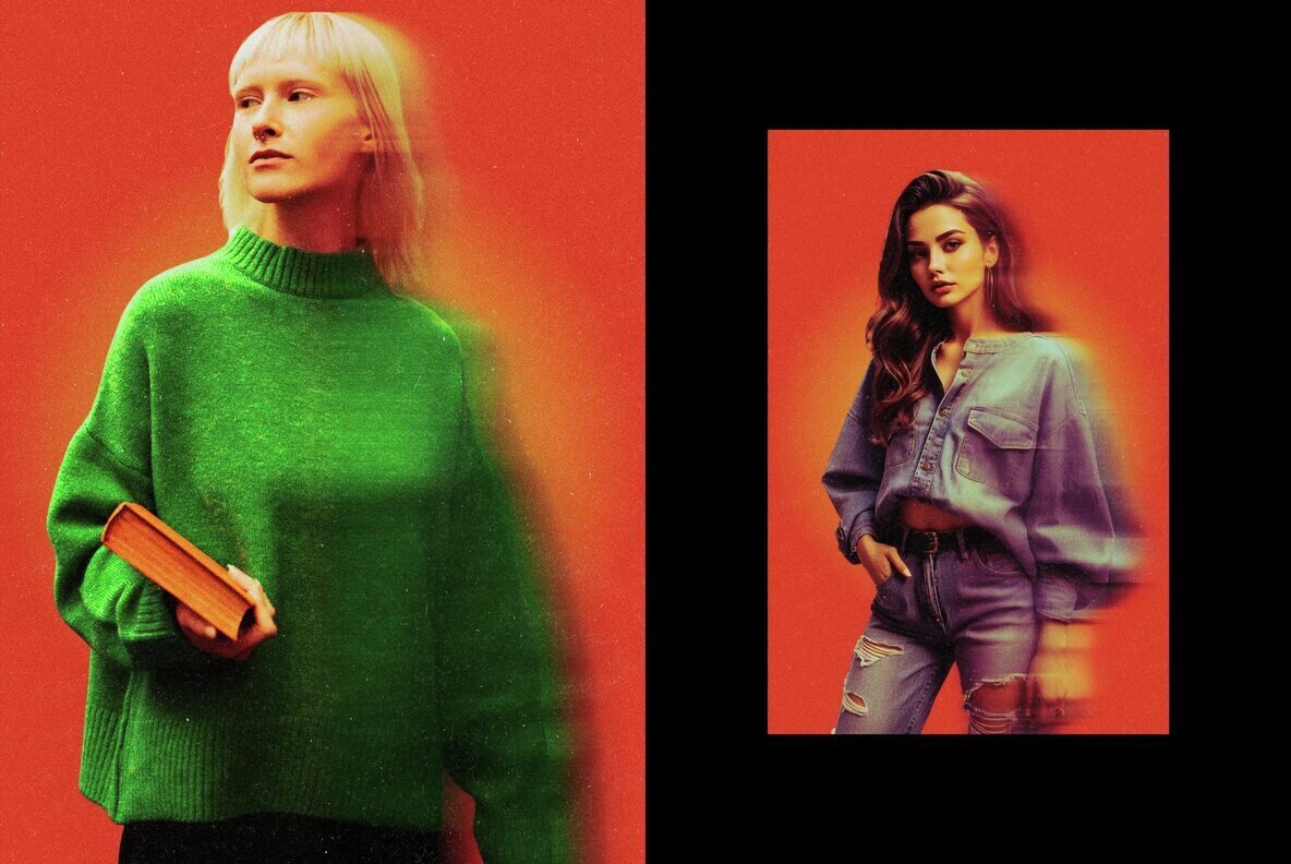 Warm Dusty Motion Effect 2