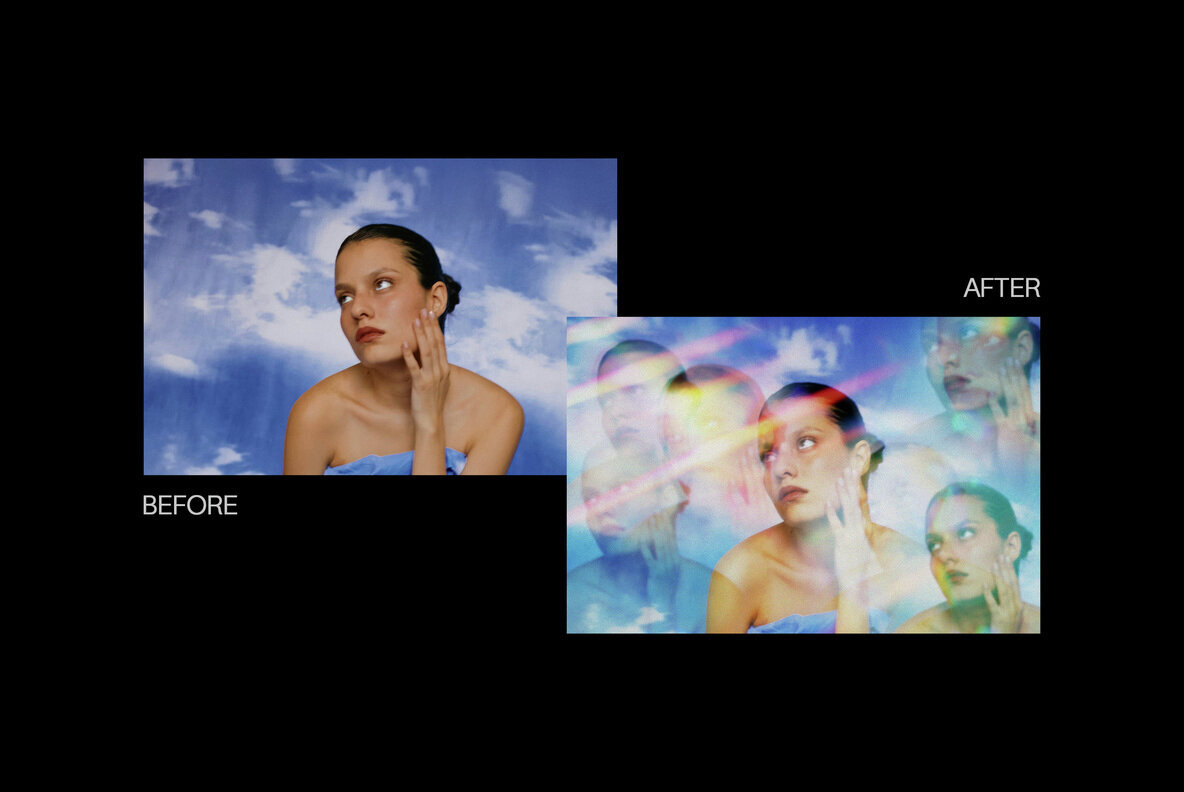 Blurry Prism Photo Effect 2