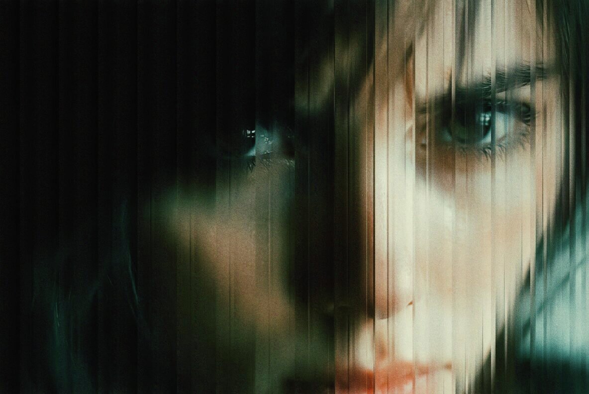 Fogged Ribbed Glass Effect 7