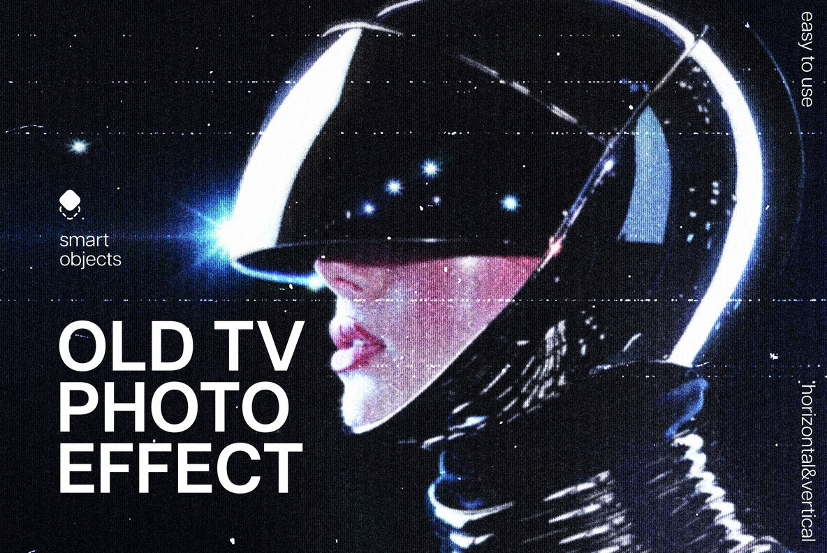 Old TV Photo Template 1