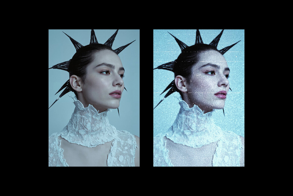 Old TV Photo Template 6