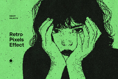 Retro Pixelated Effect