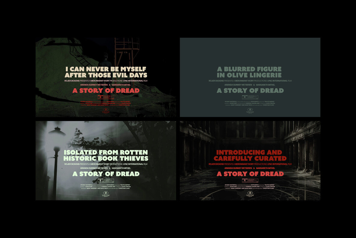 Horror Film Titles Collection 8