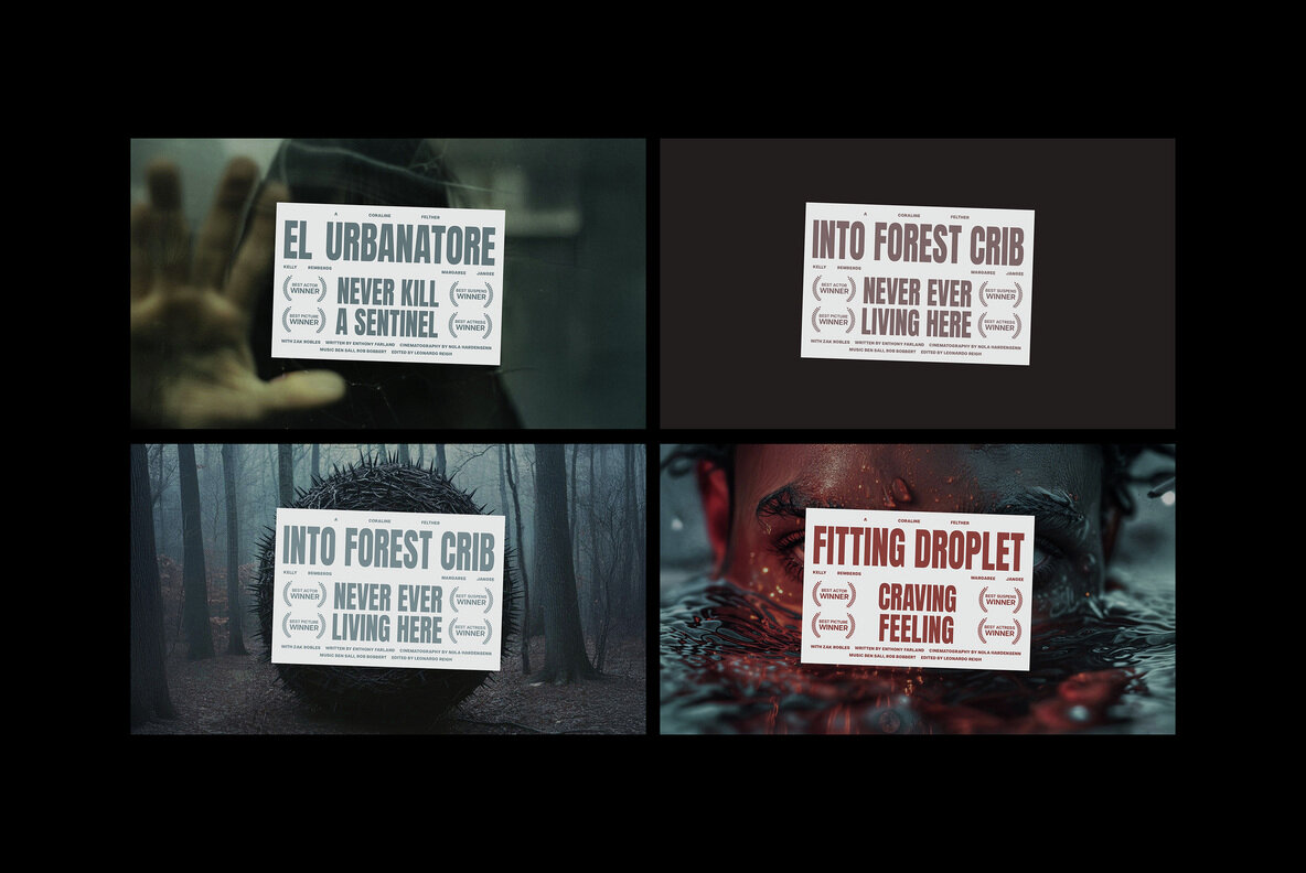 Horror Film Titles Collection 24