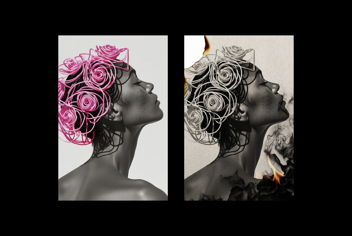 Burn Paper Photo Effect 2