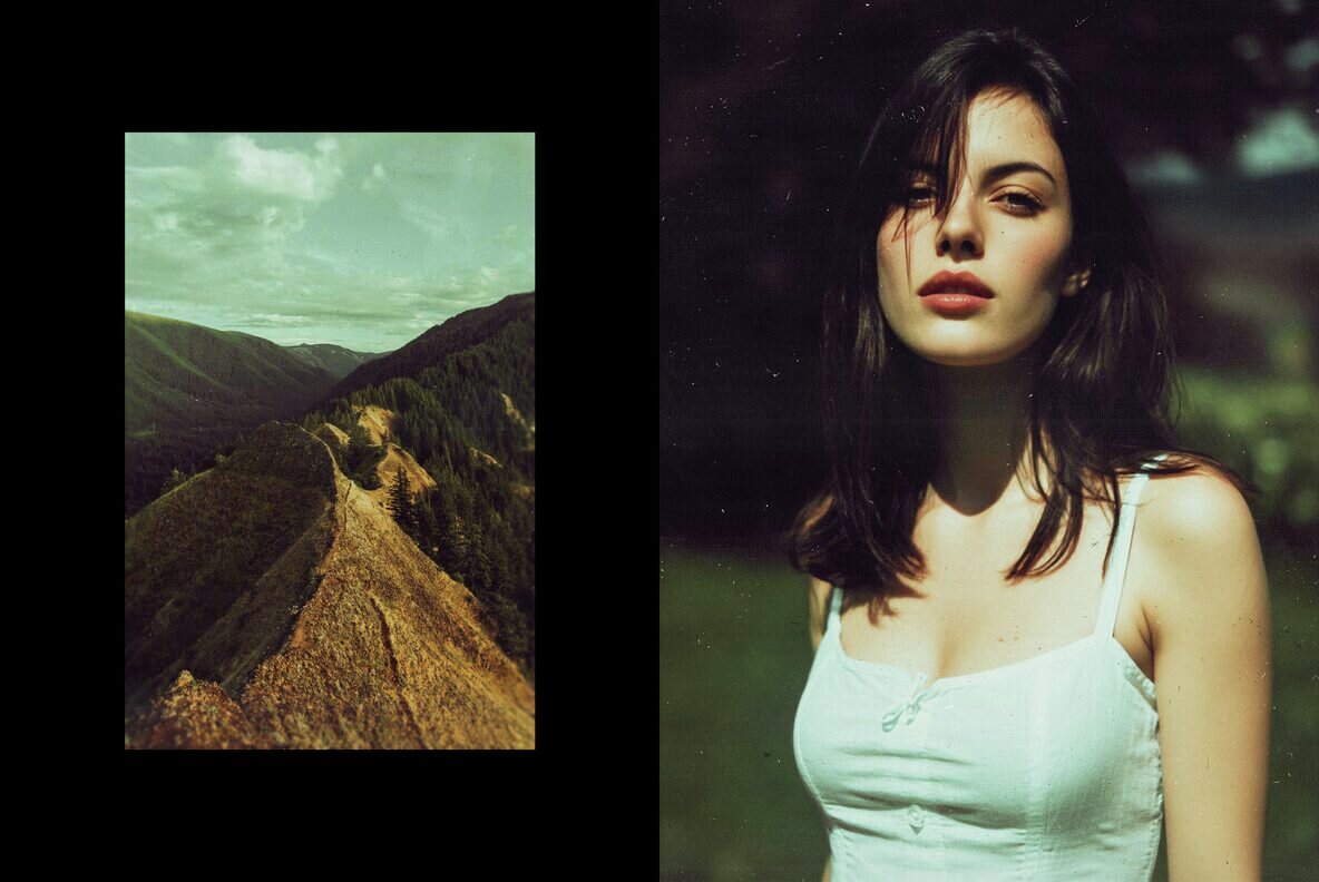 Retro Film Template 6