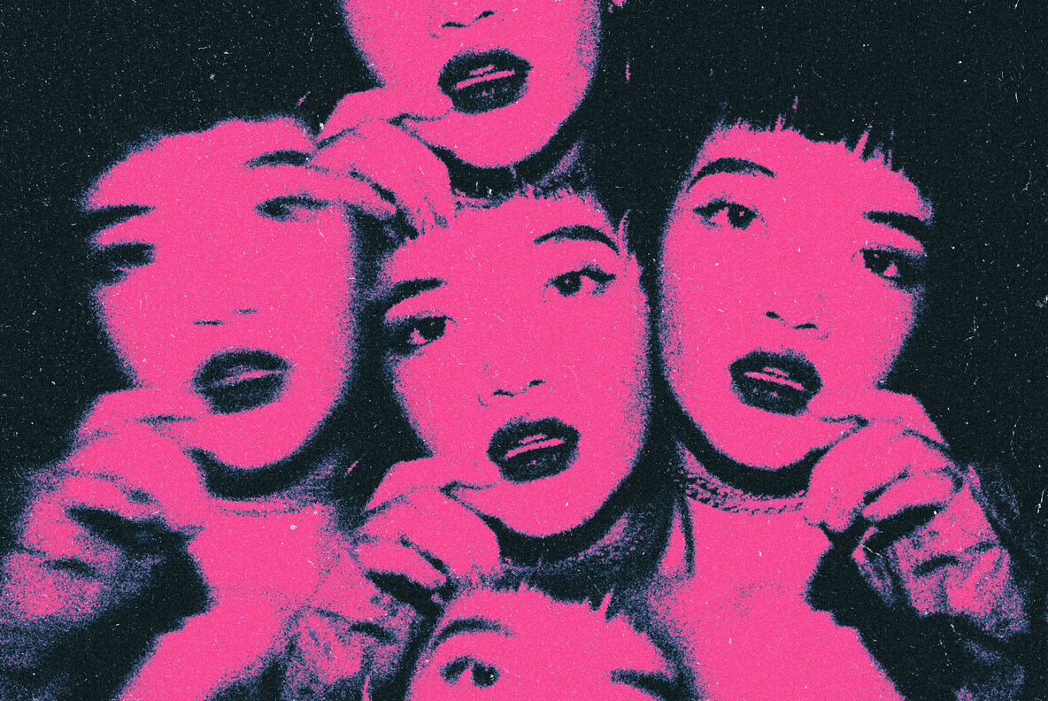 Grain Print Photo Effect 3