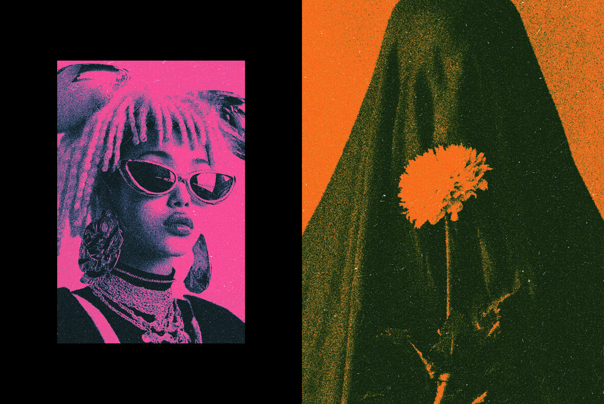 Grain Print Photo Effect 4