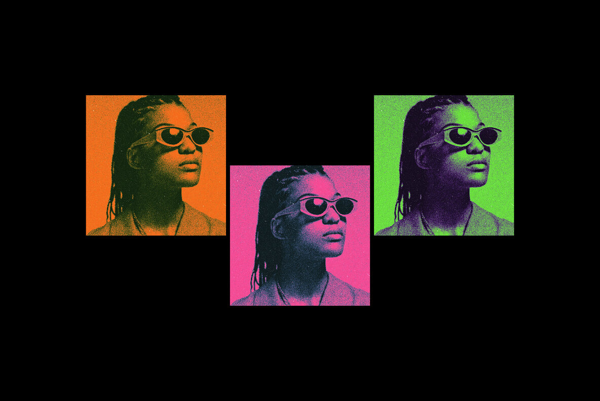 Grain Print Photo Effect 5