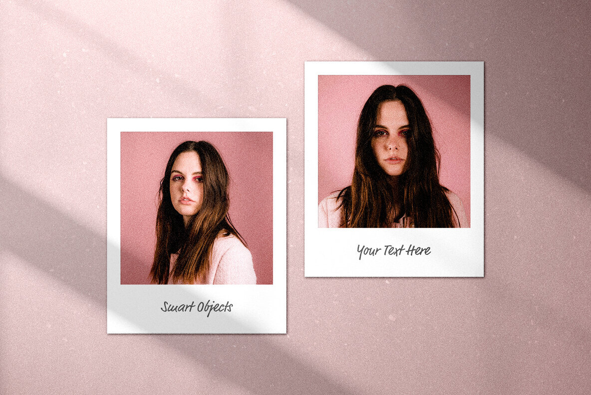 Polaroid Instant Picture Mockups 3