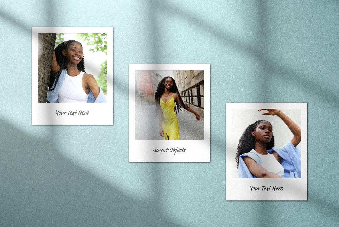 Polaroid Instant Picture Mockups 6