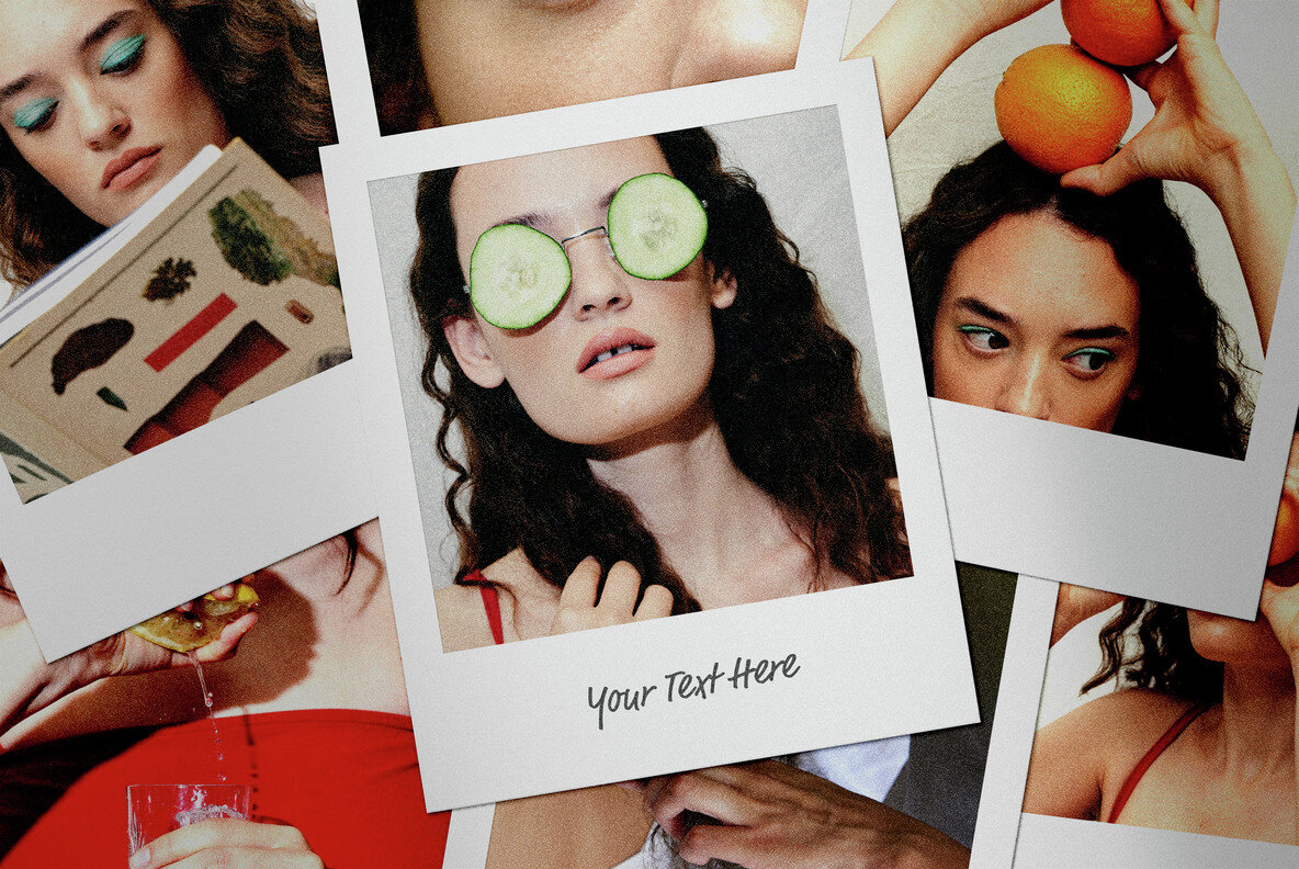 Polaroid Instant Picture Mockups 8