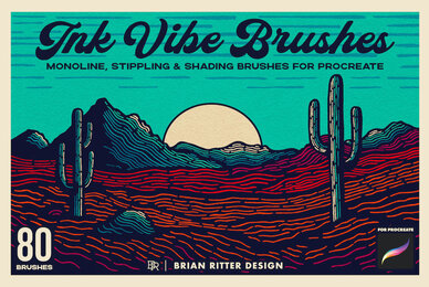 Ink Vibe Procreate Brushes