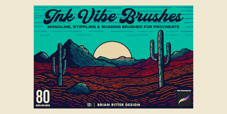 Ink Vibe Procreate Brushes