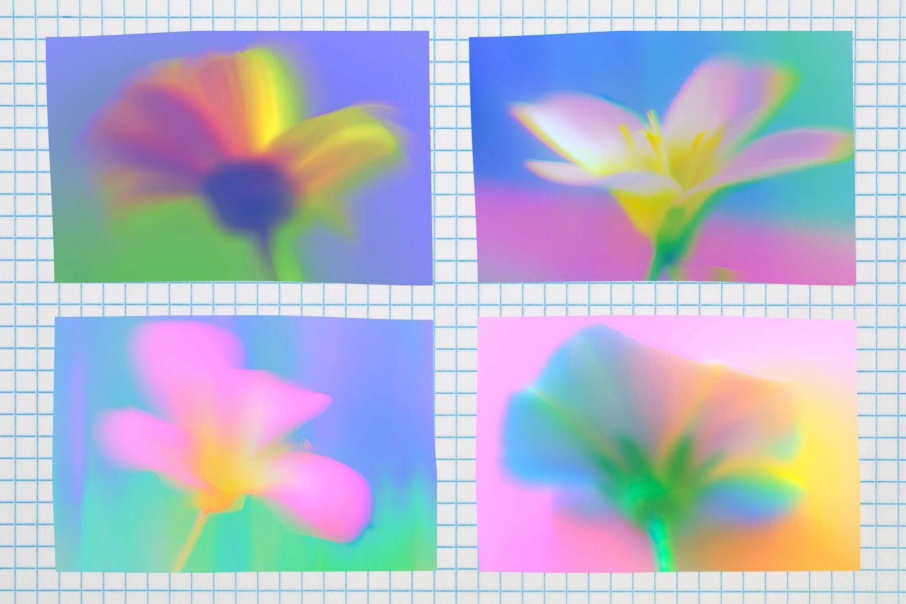 Blurred Floral Ethereal Backgrounds 2