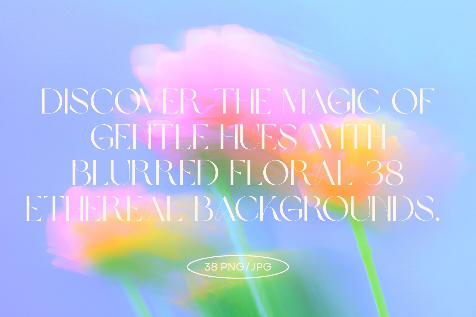 Blurred Floral Ethereal Backgrounds 4