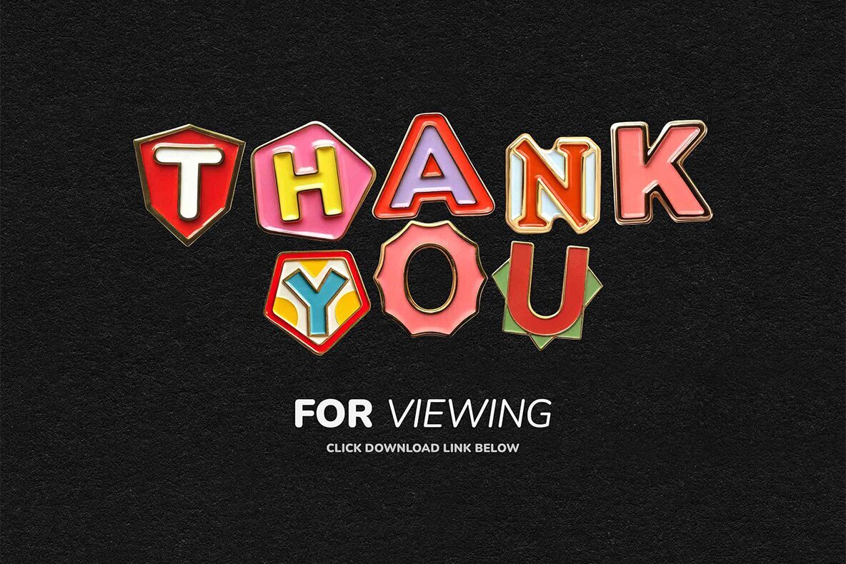 Enamel Pins Png Letters 8