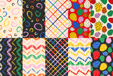 Retro Easter Patterns Pack