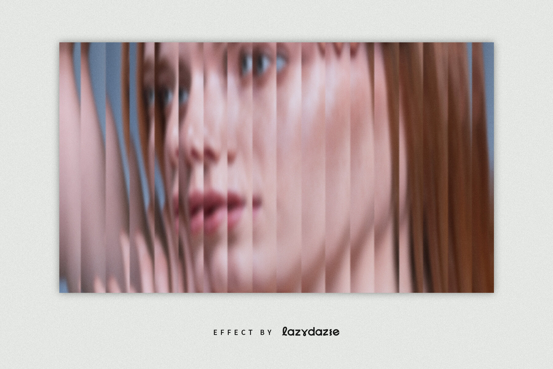 Reeded Glass Image Effect Mockup 2