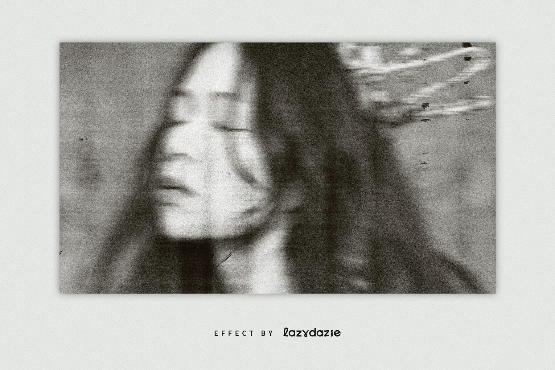 Dirty Scanner Image Effect Mockup 3